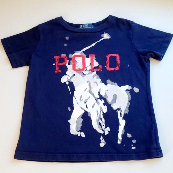 Boy's POLO RALPH LAUREN 4T Tshirt T-Shirt Tee